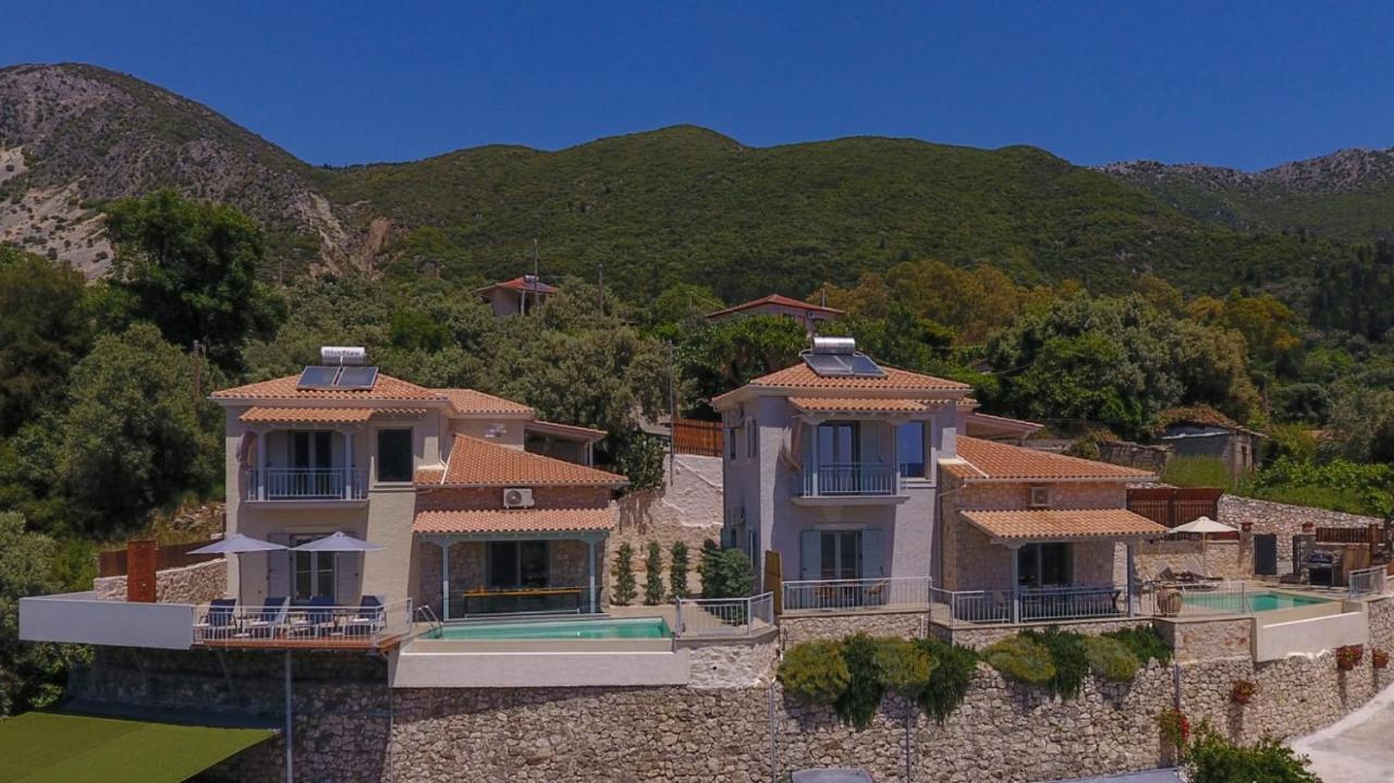 Panoutsis Villa - Sivros Lefkada Bagian luar foto