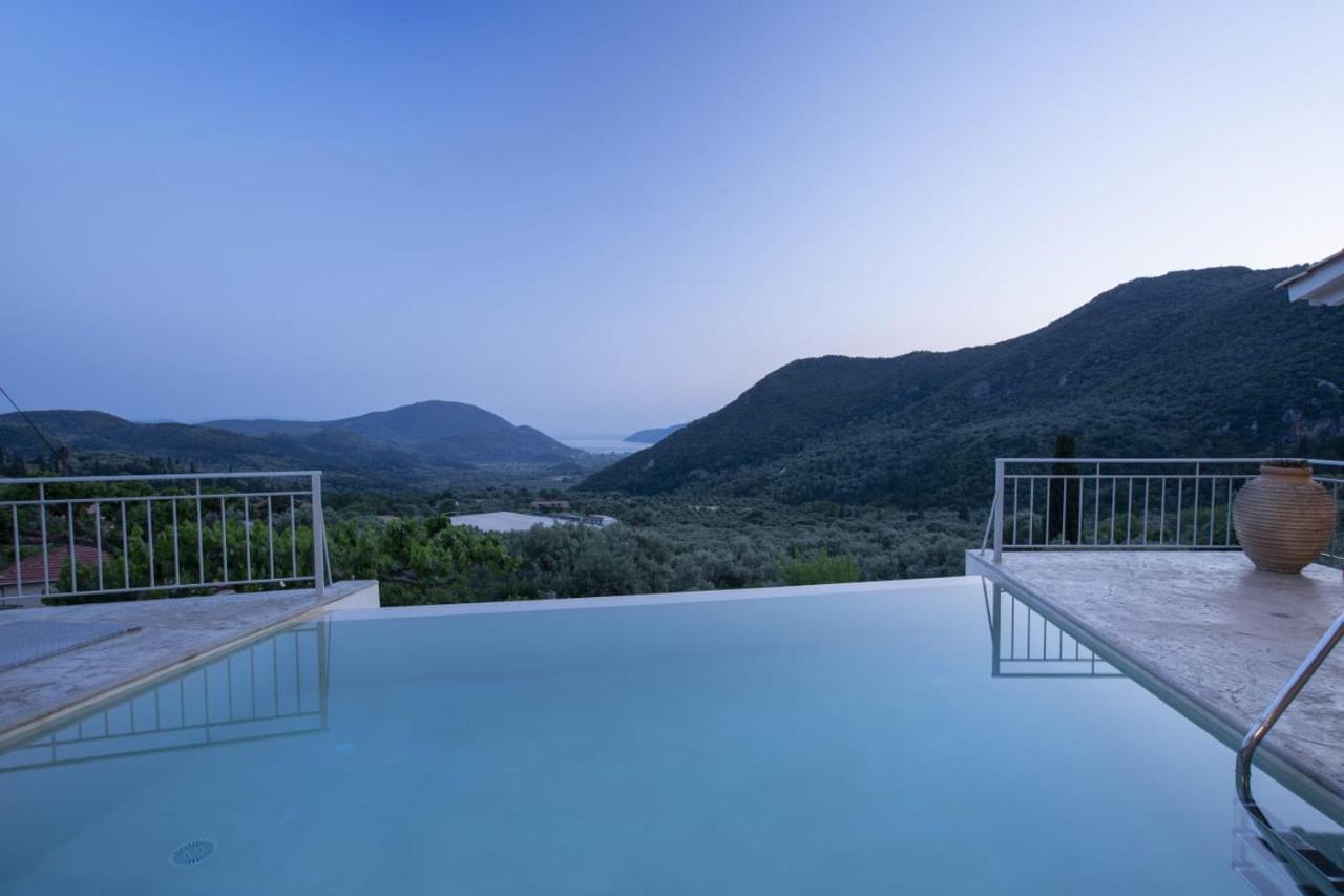 Panoutsis Villa - Sivros Lefkada Bagian luar foto