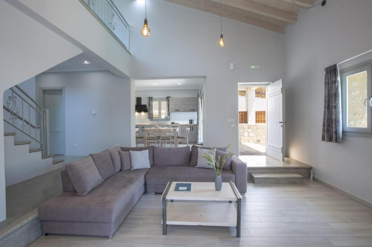 Panoutsis Villa - Sivros Lefkada Bagian luar foto