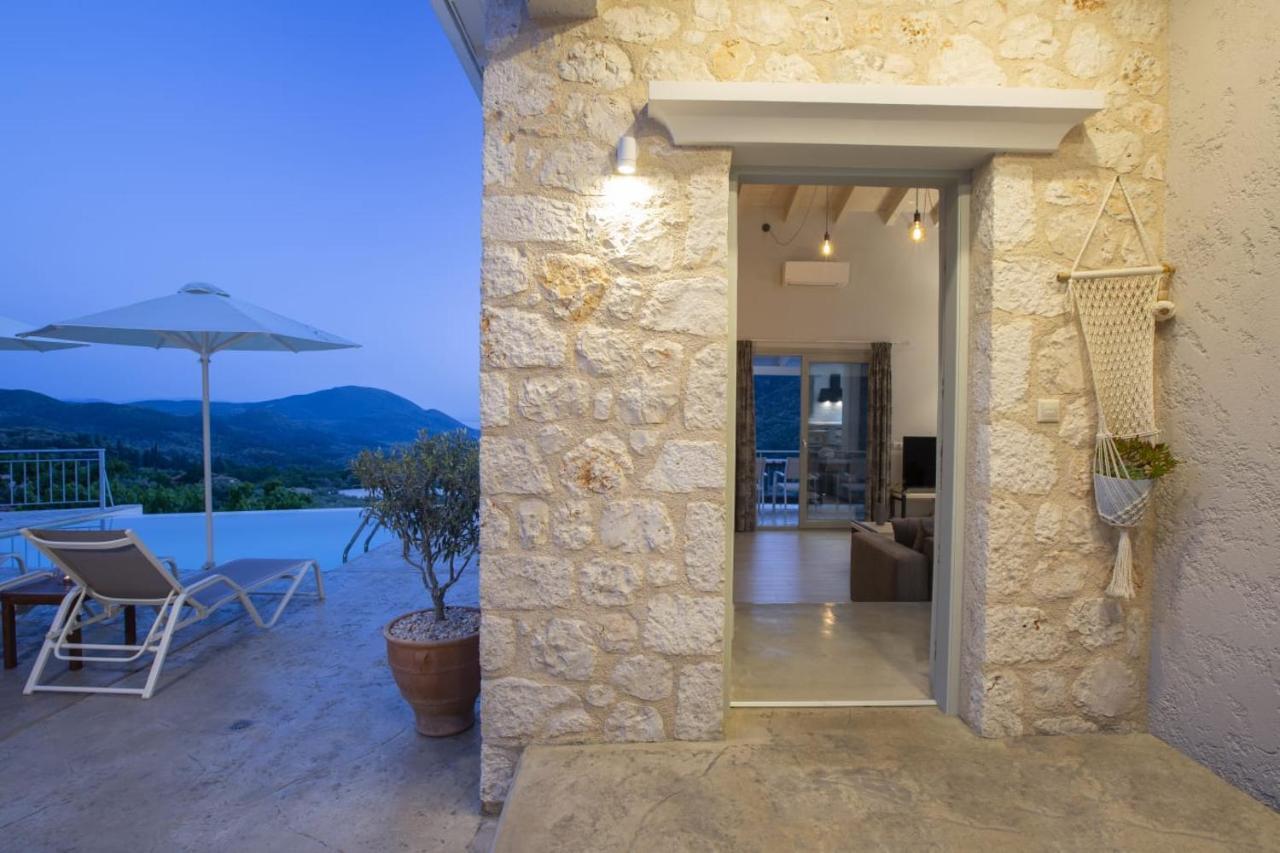 Panoutsis Villa - Sivros Lefkada Bagian luar foto
