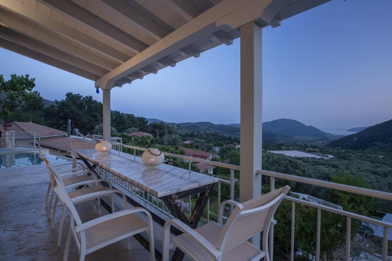 Panoutsis Villa - Sivros Lefkada Bagian luar foto