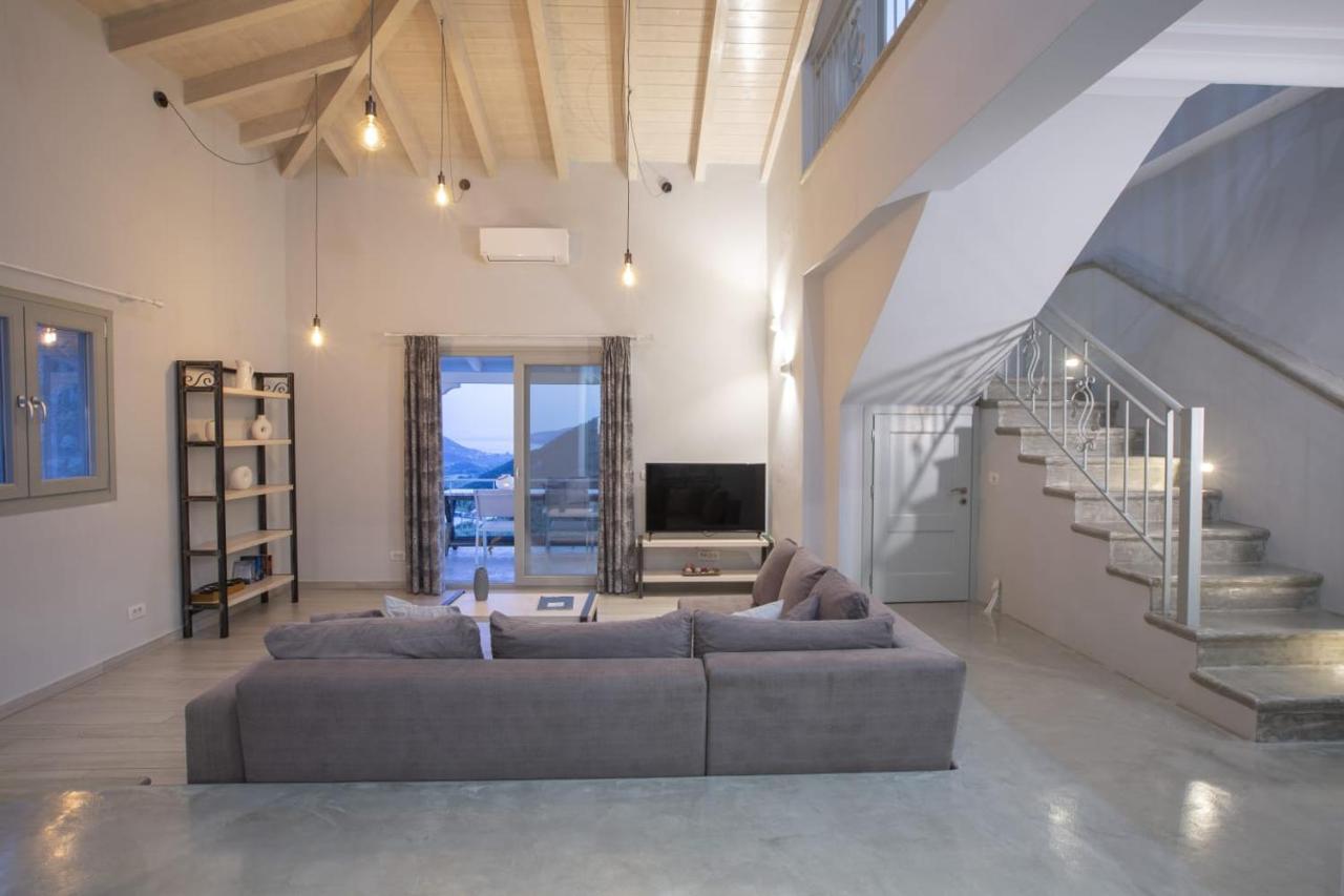 Panoutsis Villa - Sivros Lefkada Bagian luar foto