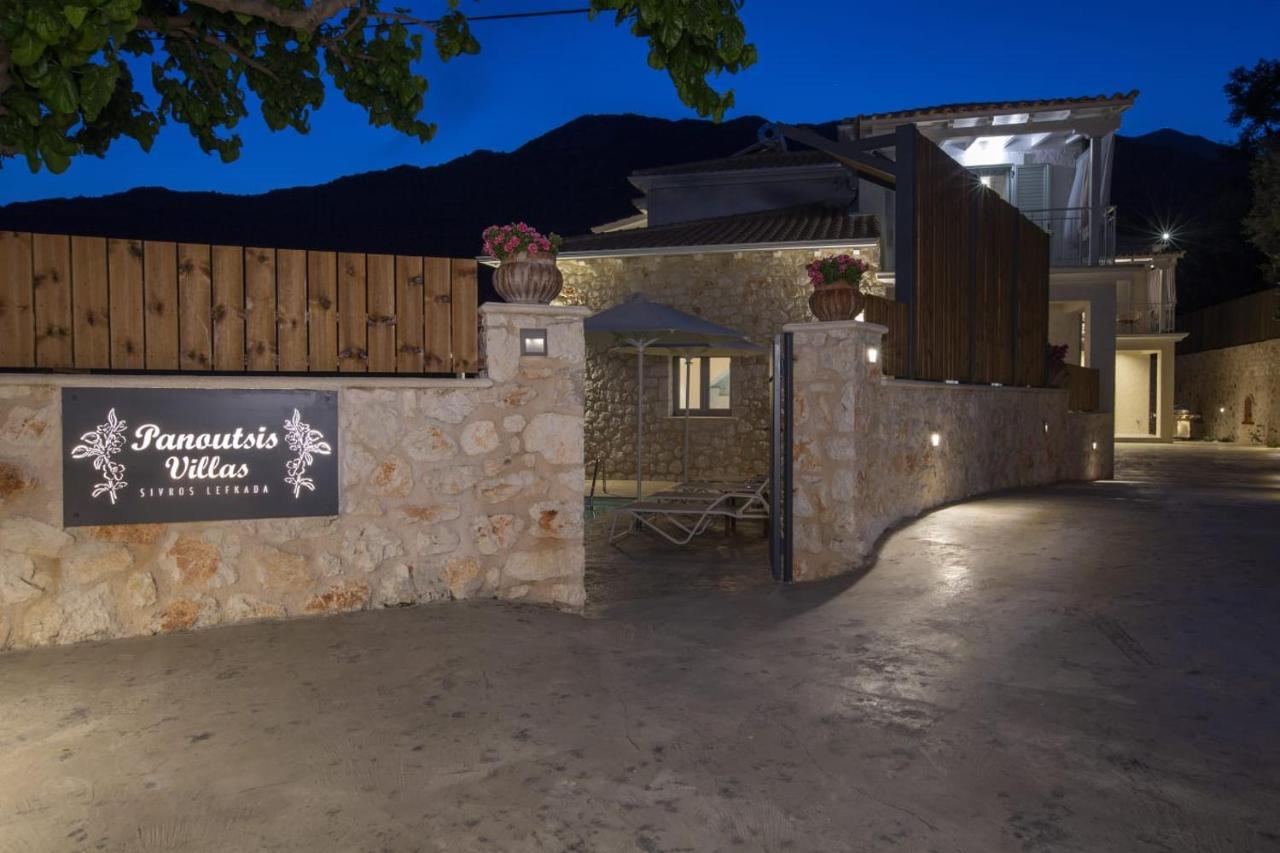 Panoutsis Villa - Sivros Lefkada Bagian luar foto